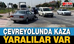 Afyon çevreyolunda kaza, yaralılar var!..