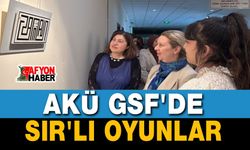 AKÜ GSF'de Sırlı Oyunlar Sergisi