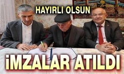 İmzalar atıldı, hayırlı olsun!..