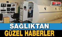 Afyon'da sağlıktan güzel haberler geliyor