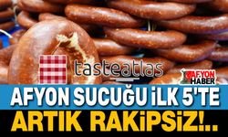 Afyon Sucuğu, TasteAtlas ilk 5'te
