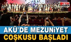AKÜ’de Mezuniyet Meşalesi Yandı!.