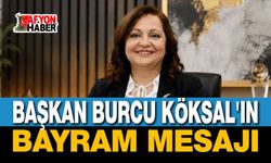Başkan Burcu Köksal'ın Kurban Bayramı mesajı