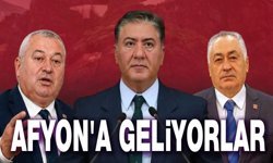 CHP'nin etkili isimleri Afyon'a geliyor