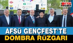AFSÜ Gençfest’te Dombra Rüzgarı