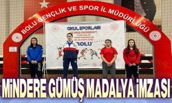 Mindere Gümüş Madalya İmzası: Irmak Elekçi Türkiye İkincisi Oldu