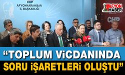 “Toplum Vicdanında Soru İşaretleri Oluştu”