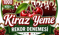 Kiraz yeme rekor denemesi yapılacak!..