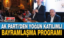 AK Parti’den Yoğun Katılımlı Bayramlaşma Programı