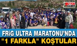 Frig Ultra Maratonu’nda "1 Farkla" Koştular