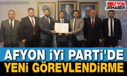 Afyon iyi parti'de yeni görevlendirme
