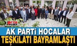 AK Parti Hocalar Teşkilatı Bayramlaştı