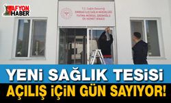 Yeni Sağlık Tesisi Açılış İçin Gün Sayıyor!