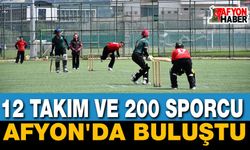 12 Takım ve 200 Sporcu Afyon'da Buluştu
