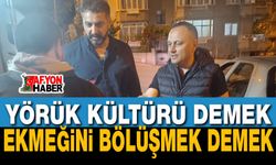 Karahisar Yörükler Derneği'nden Bayram Yardımı