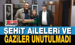 Emirdağ Belediyesi’nde Şehit Aileleri ve Gaziler Unutulmadı