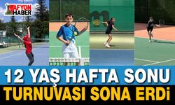 12 Yaş Hafta Sonu Turnuvası Sona Erdi
