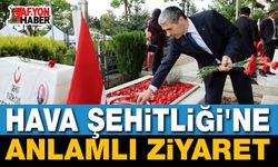 Hava Şehitliği'ne Anlamlı Ziyaret
