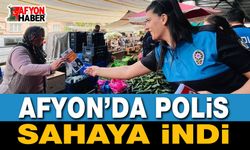 Afyon'da Polisi Sahaya İndi