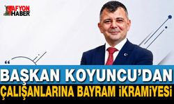 Başkan Koyuncu’dan Çalışanlarına Bayram İkramiyesi