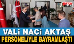 Afyon Valiliği'nde Kurban Bayramı Coşkusu