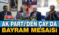 AK Parti Çay Teşkilatında Bayramlaşma Mesaisi