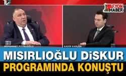 Mısırlıoğlu Diskur Programında Konuştu