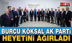 Burcu Köksal AK Parti Heyetini Ağırladı
