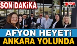 Afyonkarahisar Ekibi Ankara Yolunda!