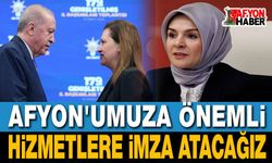 Bakan Mahinur Özdemir Göktaş'tan Başkan Burcu Köksal'a destek