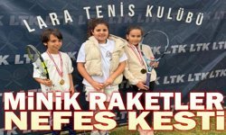 Minik raketler nefes kesti