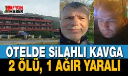 Otelde silahlı kavga, 2 ölü