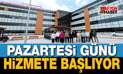 Pazartesi hizmete başlıyor!..
