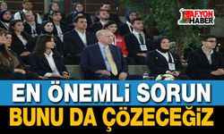 Bu sorunu çözmemiz gerekiyor, çözeceğiz!..