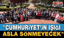 "Cumhuriyet’in Işığı Asla Sönmeyecek"