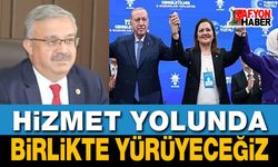 Hizmet yolunda birlikte yürüyeceğiz!..