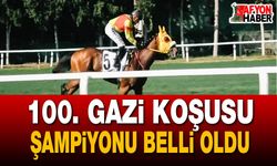 100. Gazi Koşusu Şampiyonu Belli Oldu