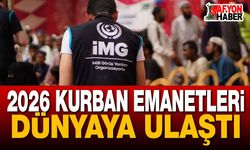 2026 Kurban Emanetleri Dünyaya Ulaştı