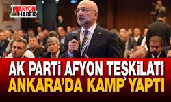 AK Parti Afyon Teşkilatı Ankara’da Kamp yaptı
