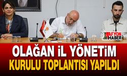 AK Parti Afyon’da Teşkilat Mesaisi