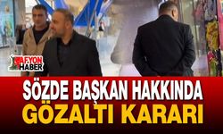 Sözde Başkan Hakkında Gözaltı Kararı