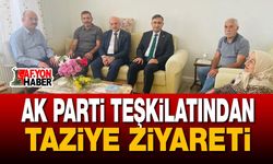 AK Parti Teşkilatından Taziye Ziyareti