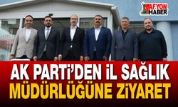 AK Parti’den İl Sağlık Müdürlüğüne Ziyaret