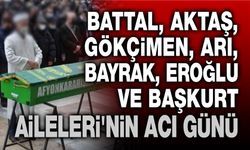 23-24 Haziran Afyon'da vefat edenler