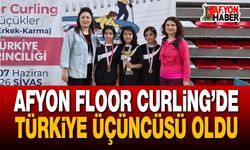 Afyon Floor Curling’de Türkiye Üçüncüsü Oldu