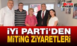 Afyon İYİ Parti'den miting ziyareti