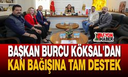 Başkan Burcu Köksal'dan kan bağışına tam destek