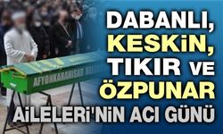 1 Haziran 2026 Afyon'da vefat edenler