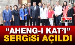 Afyon’da “Aheng-i Kat’ı” Sergisi Açıldı