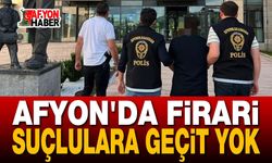 Afyon'da Suçlulara Geçit Yok